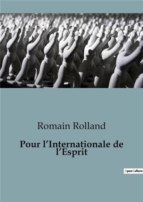 POUR L'INTERNATIONALE DE L'ESPRIT