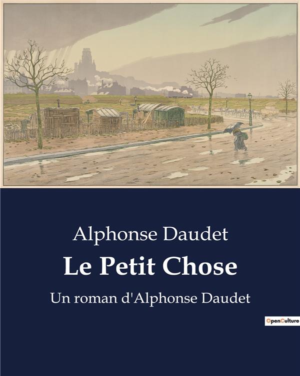 LE PETIT CHOSE - UN ROMAN D ALPHONSE DAUDET