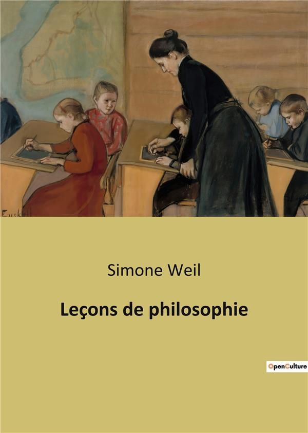LECONS DE PHILOSOPHIE