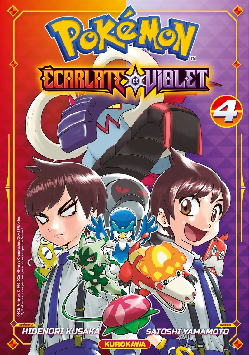 POKEMON ECARLATE ET VIOLET - TOME 4 - VOL04