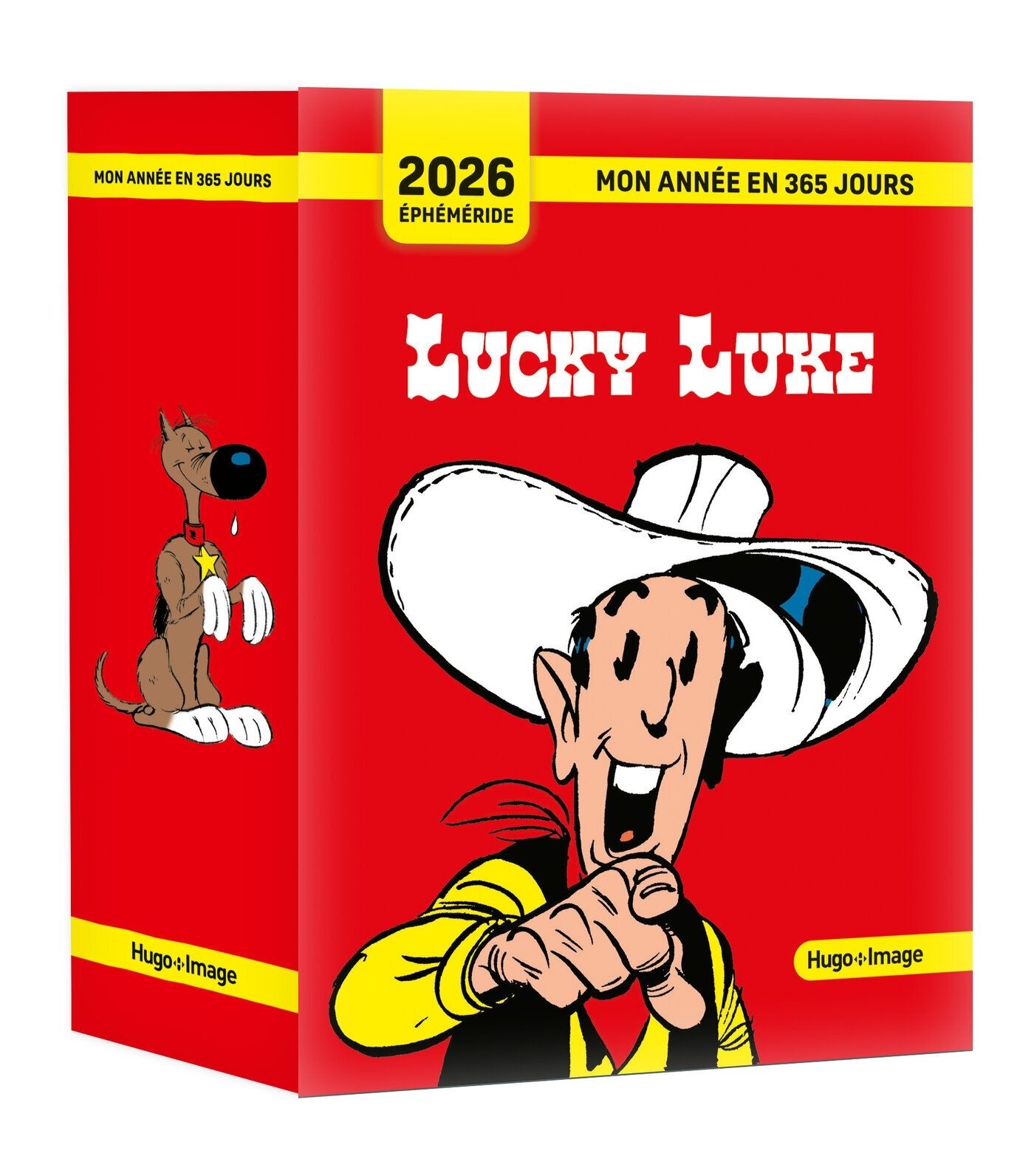 MON ANNEE EN 365 JOURS - 2026 - LUCKY LUKE