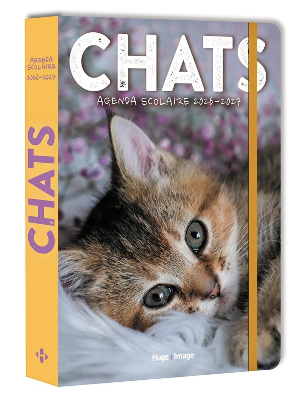 AGENDA SCOLAIRE CHATS 2026-2027