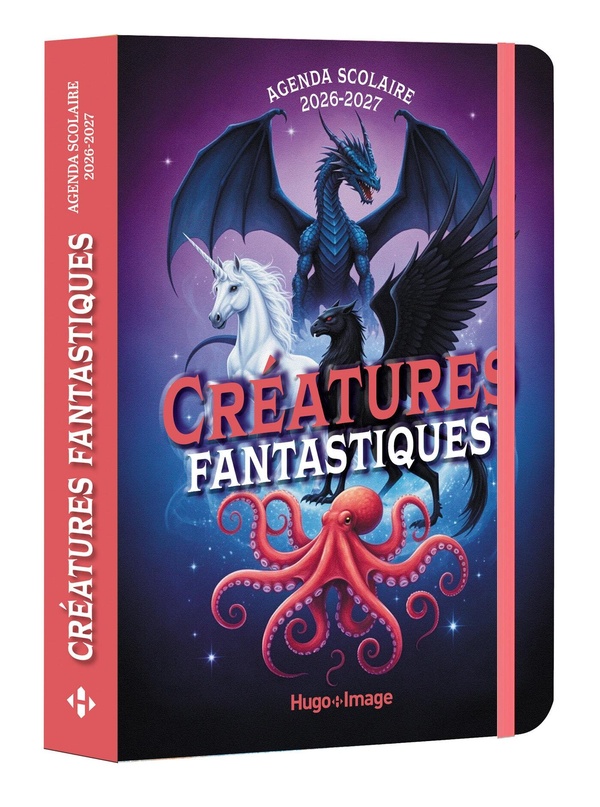 AGENDA SCOLAIRE CREATURES FANTASTIQUES 2026-2027