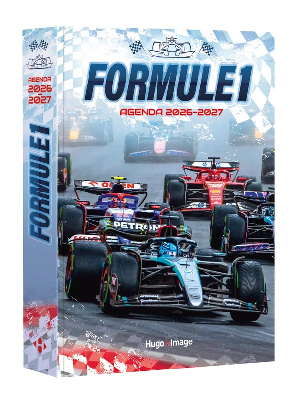 AGENDA SCOLAIRE FORMULE 1 2026 - 2027