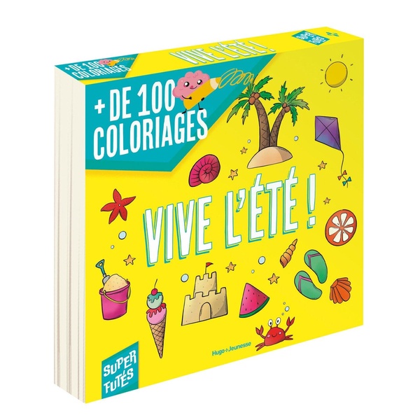 100 COLORIAGES D'ETE POUR LES SUPER FUTES