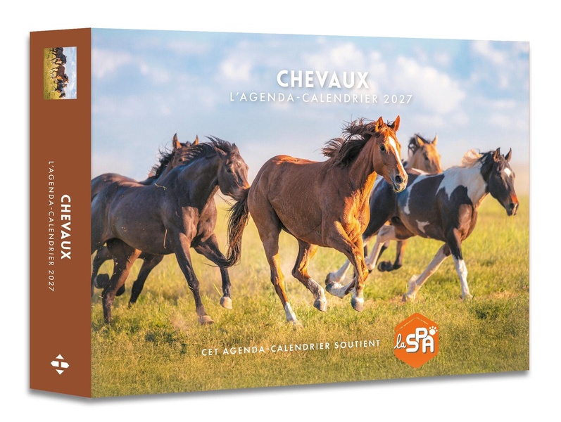 CHEVAUX - AGENDA - CALENDRIER - SEMAINIER 2027
