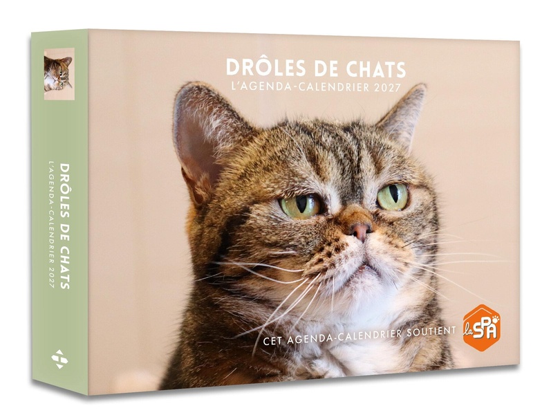 DROLES DE CHATS - AGENDA - CALENDRIER - SEMAINIER 2027