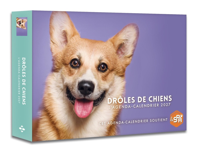 DROLES DE CHIENS - AGENDA - CALENDRIER - SEMAINIER 2027