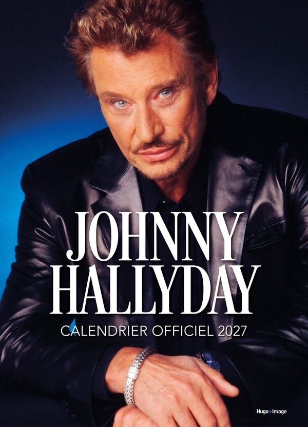 CALENDRIER MURAL JOHNNY HALLYDAY 2027