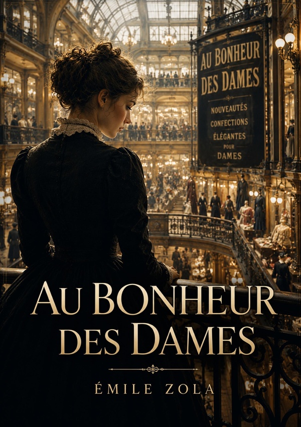 AU BONHEUR DAMES - UNE JEUNE VENDEUSE DECOUVRE L