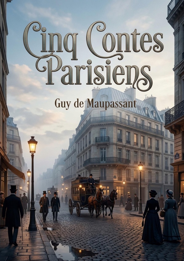 CINQ CONTES PARISIENS - LES RECITS PARISIENS DE GUY DE