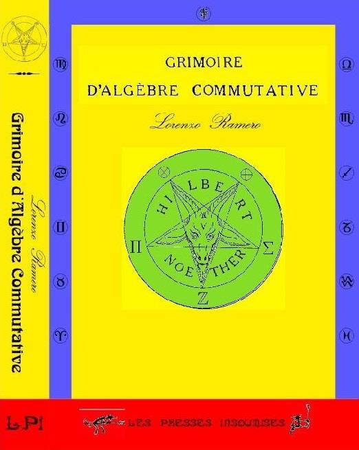 GRIMOIRE D'ALGEBRE COMMUTATIVE