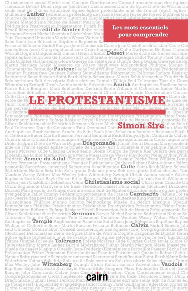 LES MOTS ESSENTIELS POUR COMPRENDRE LE PROTESTANTISME