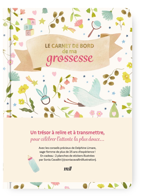 LE CARNET DE BORD DE MA GROSSESSE - UN GUIDE BIENVEILLANT AVEC LES CONSEILS D'UNE SAGE-FEMME
