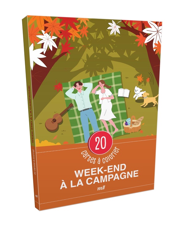 WEEK-END A LA CAMPAGNE - 20 CARTES A COLORIER
