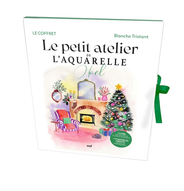 COFFRET - LE PETIT ATELIER DE L'AQUARELLE - NOEL