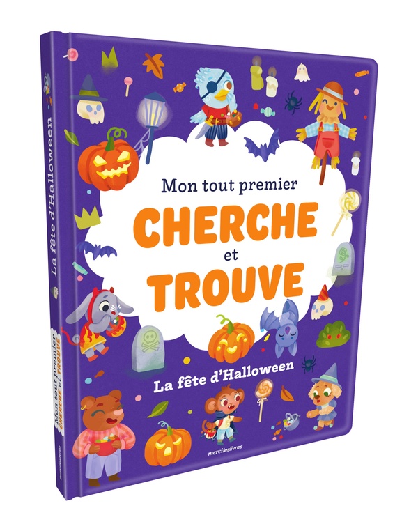 MON TOUT PREMIER CHERCHE ET TROUVE - LA FETE D'HALLOWEEN - PLUS DE 50 ELEMENTS A REPERER !