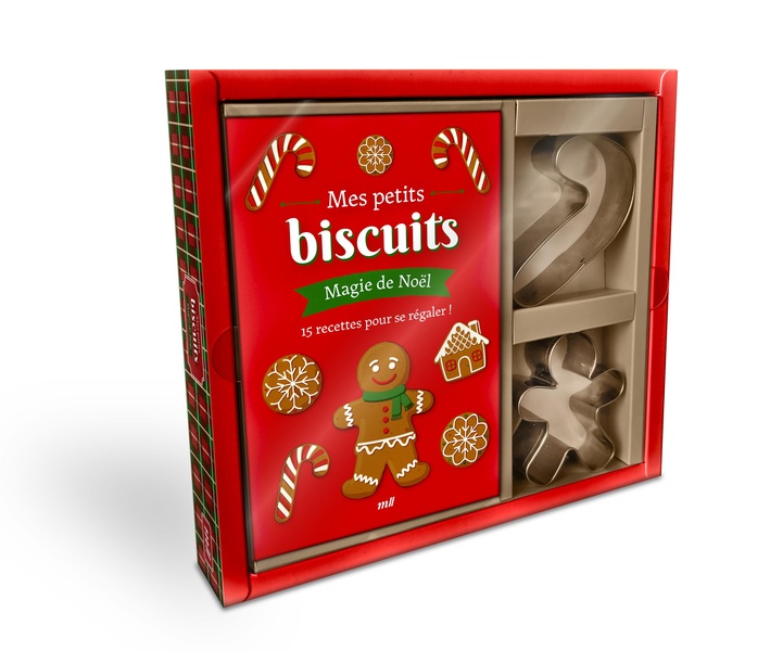 COFFRET - MES PETITS BISCUITS - MAGIE DE NOEL - PLUS DE 20 RECETTES POUR SE REGALER !