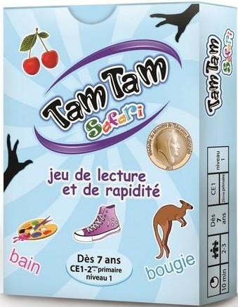TAM TAM SAFARI - JEU DE LECTURE ET DE RAPIDITE - DES 7ANS CE1-2E PRIMAIRE NIVEAU 1