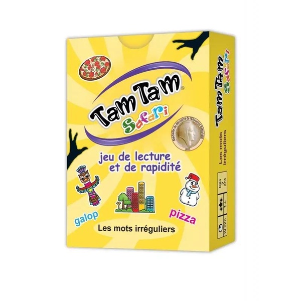 TAM TAM SAFARI - LES MOTS IRREGULIERS - JEU DE LECTURE