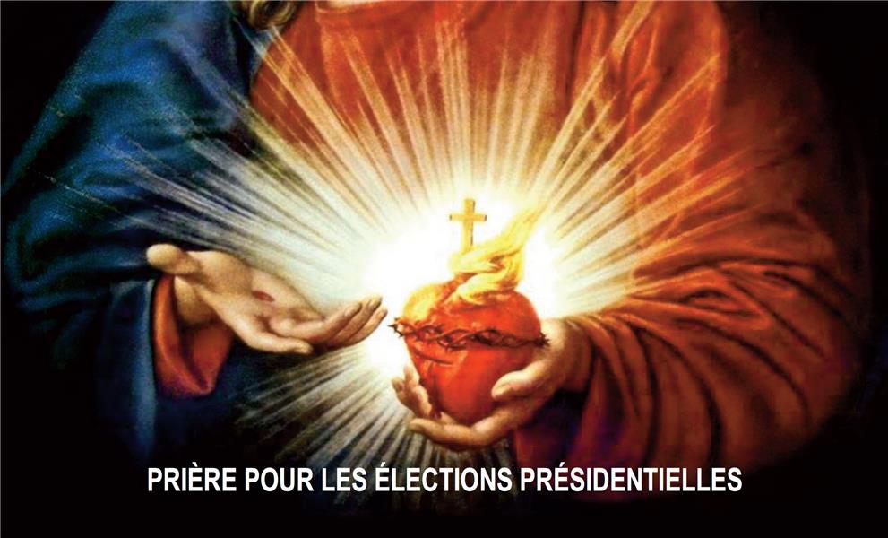 CARTE PRIERE POUR LES ELECTIONS PRESIDENTIELLES