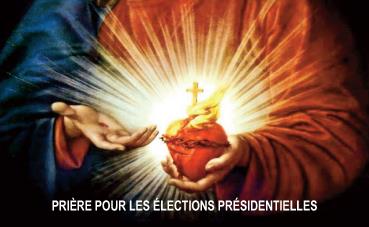 CARTE PRIERE POUR LES ELECTIONS PRESIDENTIELLES PAR LOT DE 10