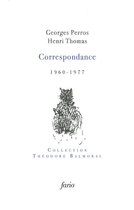 CORRESPONDANCE - 1960 - 1977