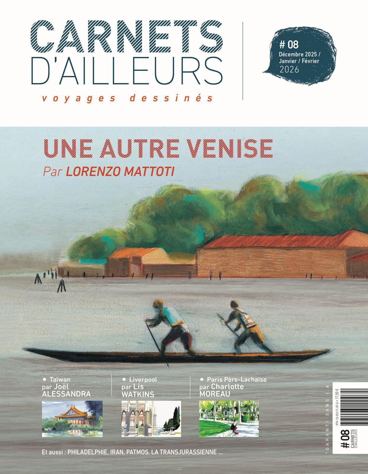 CARNETS D'AILLEURS - T08 - CARNETS D'AILLEURS N 08 - VENISE PAR MATTOTI - VOYAGES DESSINES