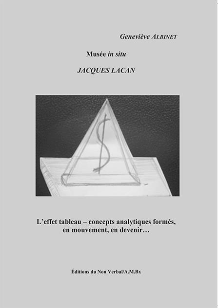MUSEE IN SITU JACQUES LACAN - L'EFFET TABLEAU - CONCEPTS ANALYTIQUES FORMES, EN MOUVEMENT, EN DEVENI