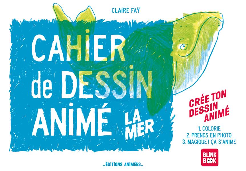 CAHIER DE DESSIN ANIME - LA MER