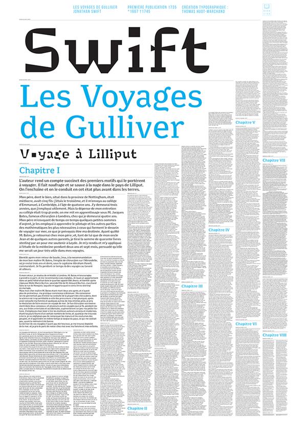 LES VOYAGES DE GULLIVER DE SWIFT