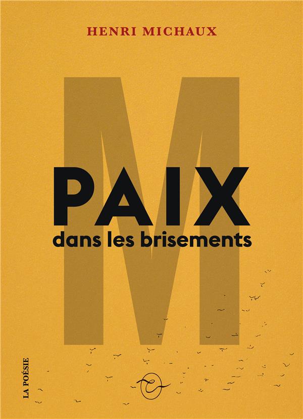 PAIX DANS LES BRISEMENTS - VENTE FERME