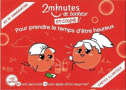 2 MINUTES DE BONHEUR EN COUPLE ! - POUR PRENDRE LE TEMPS D'ETRE HEUREUX - EDITION ILLUSTREE