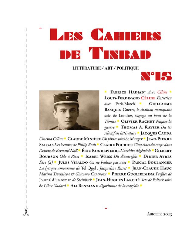 LES CAHIERS DE TINBAD 15