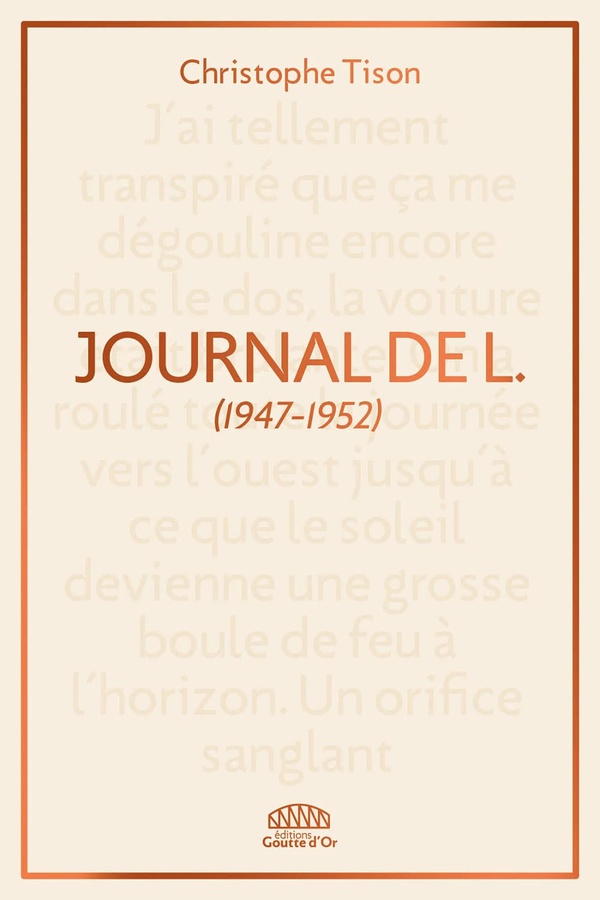 JOURNAL DE L
