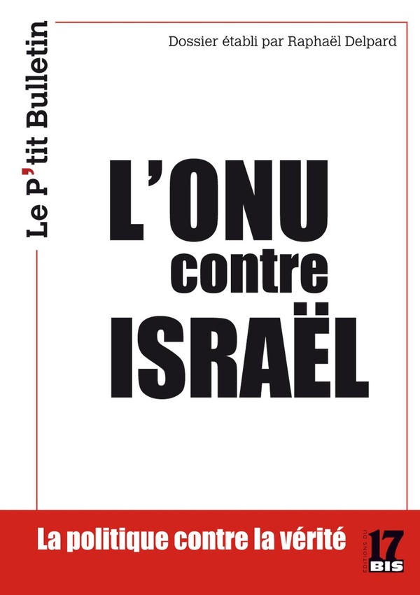 L'ONU CONTRE ISRAEL