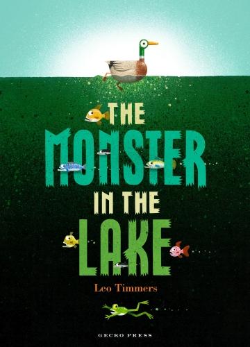 THE MONSTER IN THE LAKE - ILLUSTRATIONS, COULEUR