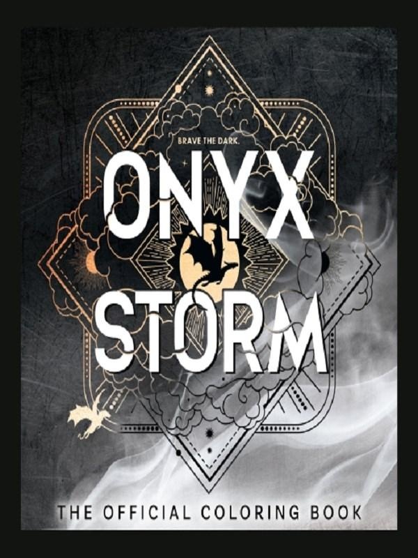 ONYX STORM THE OFFICIAL COLORING BOOK