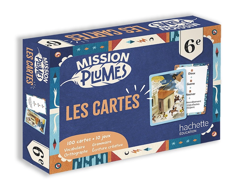 LES CARTES MISSION PLUMES 6E - ED. 2025