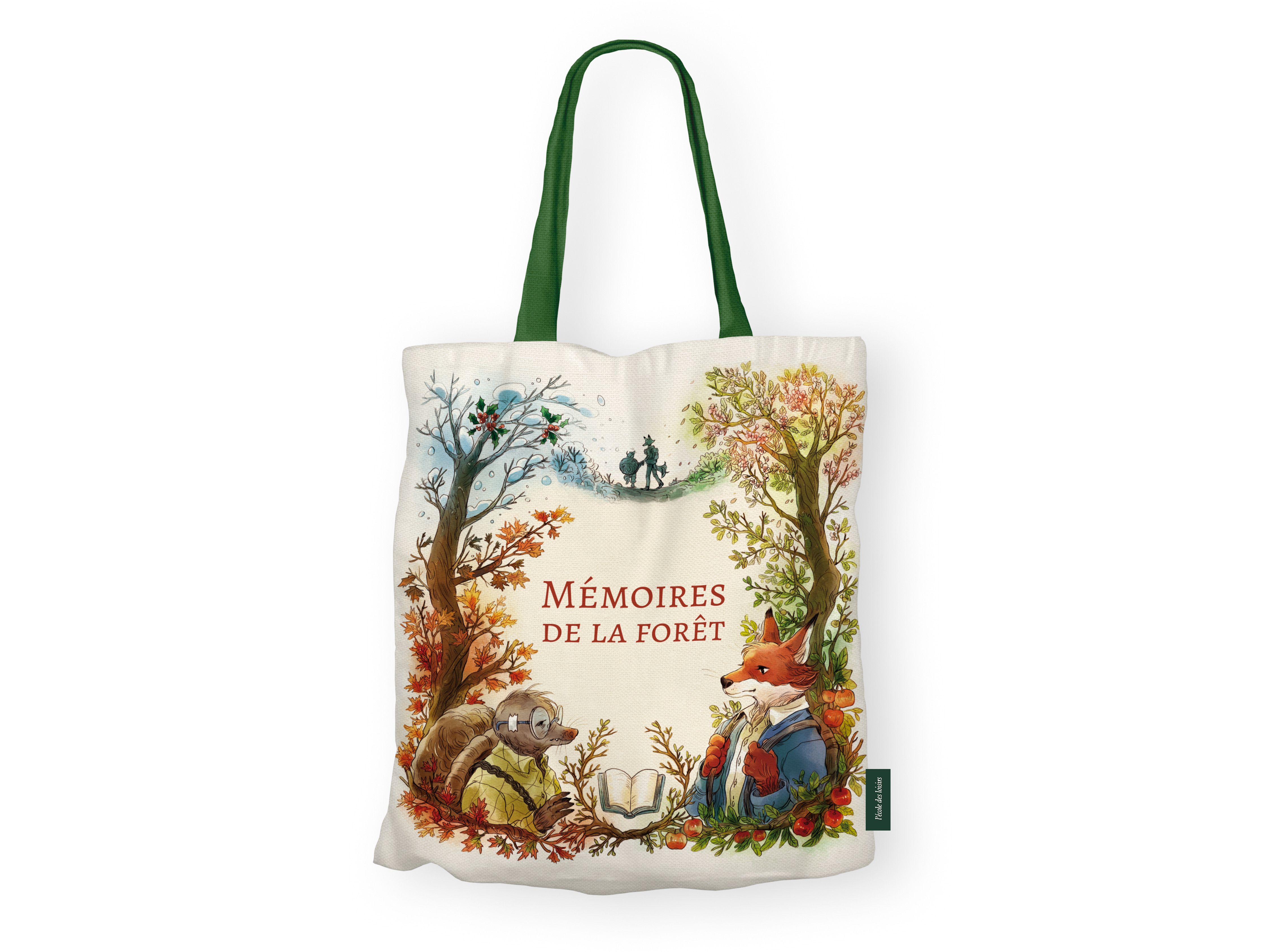 SAC EN TISSU MEMOIRES DE LA FORET 2025