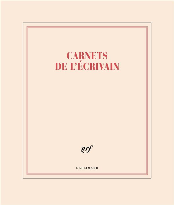 CARNET GRAND FORMAT LIGNE CARNETS DE L'ECRIVAIN (PAPETERIE)