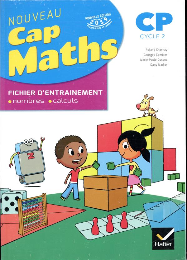 CAP MATHS CP ED. 2019 - FICHIER DE L'ELEVE + CAHIER DE GEOMETRIE-MESURE