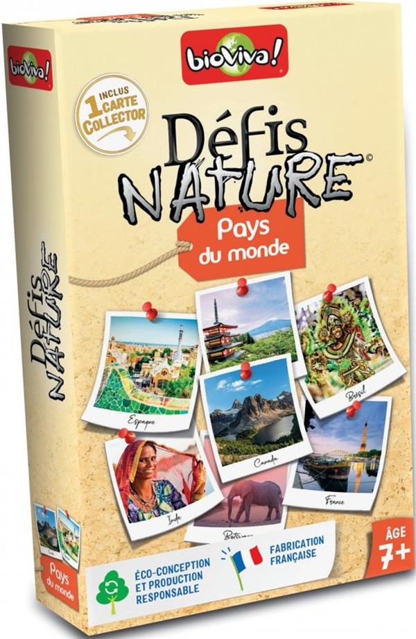 DEFIS NATURE - PAYS DU MONDE (7+)