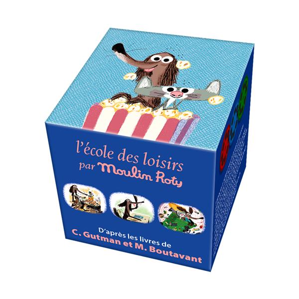 BOITE DE 3 DISQUES CHIEN POURRI- RECHARGE POUR LAMPES A HISTOIRE - JOUET