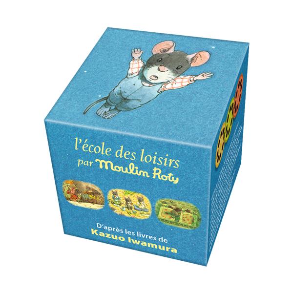BOITE DE 3 DISQUES FAMILLE SOURIS - RECHARGE POUR LAMPES A HISTOIRE - JOUET