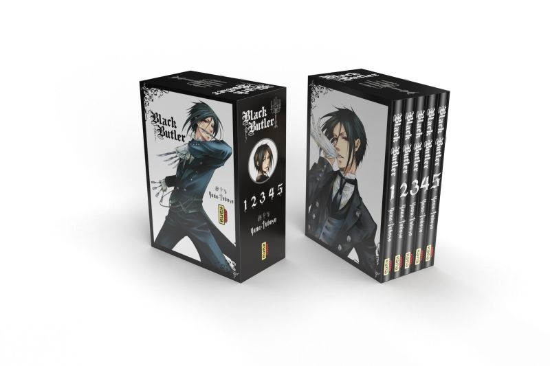 COFFRET BLACK BUTLER TOME 1 A 5