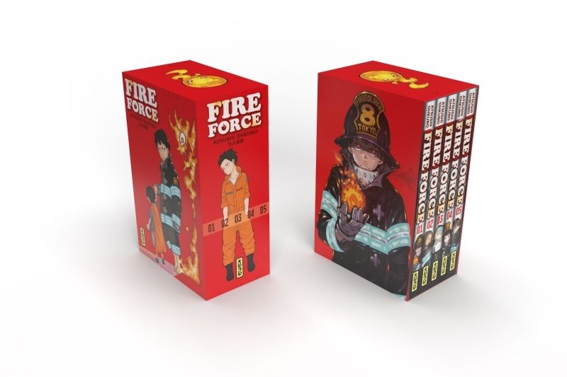 COFFRET FIRE FORCE TOME 1 A 5