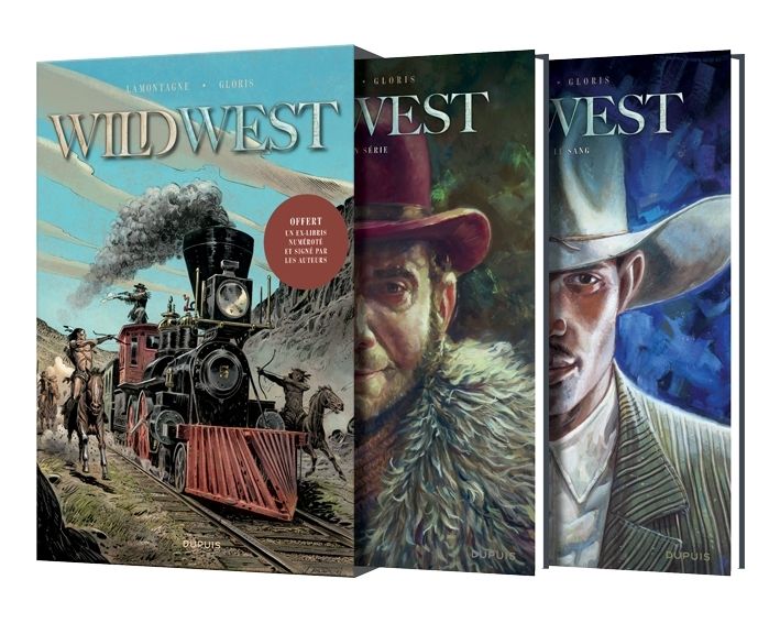 FOURREAU WILD WEST T3 + T4 AVEC EX-LIBRIS NUMEROTE ET SIGNE