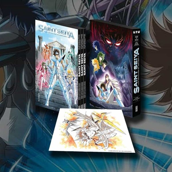 COFFRET SAINT SEIYA - TIME ODYSSEY T 1 - 2 - 3 + EX LIBRIS
