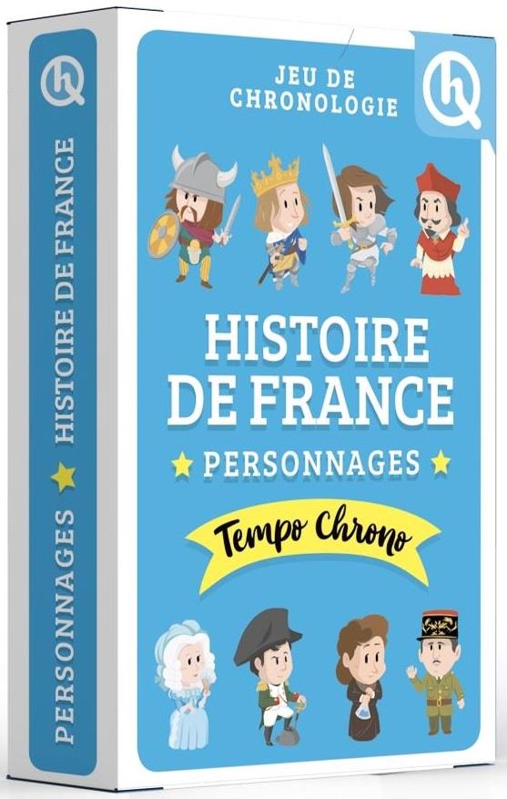 TEMPO CHRONO PERSONNAGES - HISTOIRE DE FRANCE - JEU DE CHRONOLOGIE